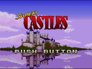 Super Castles title screen for Super Famicom